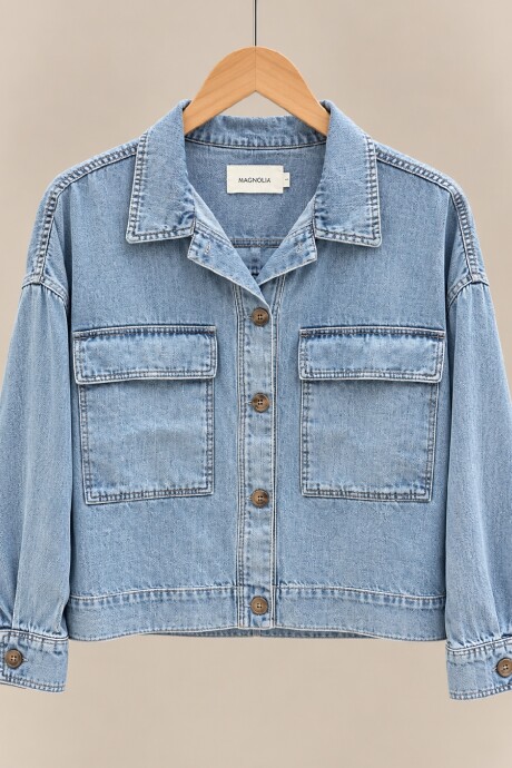 Sobrecamisa Carly Denim Azul Soft