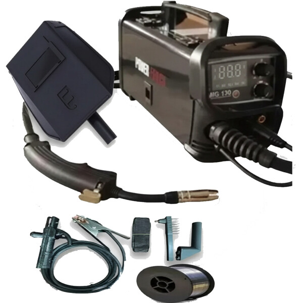 SOLDADORA MIG 130A POWER FORCE CON Y SIN GAS MMA DISPLAY DIG SOLDADORA MIG 130A POWER FORCE CON Y SIN GAS MMA DISPLAY DIG