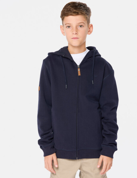 CAMPERA DE ALGODÓN Azul