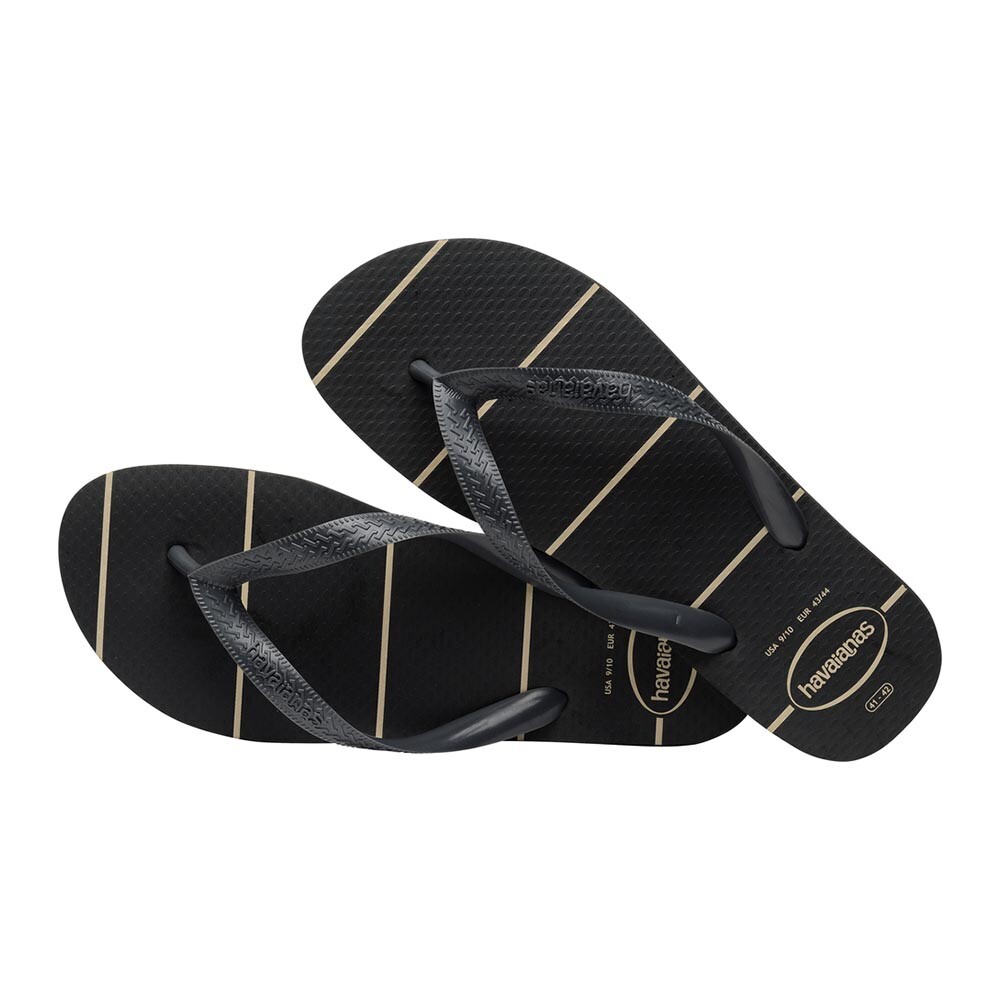 Sandalias Havaianas Color Essential Hombre Negro