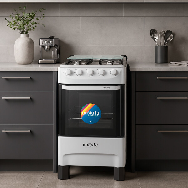 Cocina Multigas 4 Hornallas Enxuta Cenx27200ng BLANCO