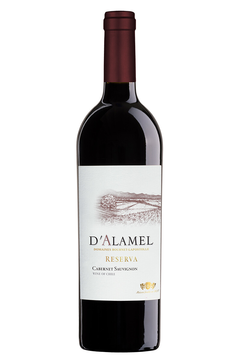 Vino D'ALAMEL Reserva Cabernet Sauvignon 750ml. 