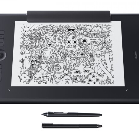 Wacom Intuos Pro Paper Edition Large - Digitalizador - 31.1 x 21.6 cm - multitáctil - electromagnético - inalámbrico, cableado - Wacom Intuos Pro Paper Edition Large - Digitalizador - 31.1 x 21.6 cm - multitáctil - electromagnético - inalámbrico, cableado -
