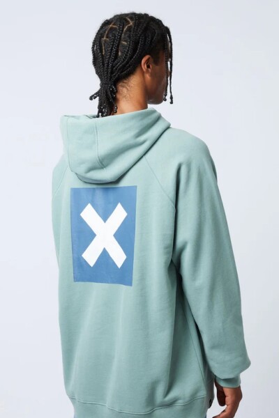 AMAZON GREEN NATURE HOODIE Verde