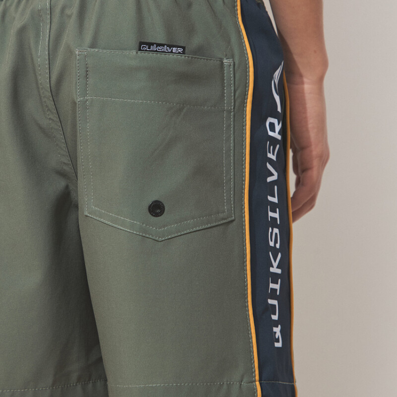 Short Quiksilver de niño Logo - Verde Short Quiksilver de niño Logo - Verde