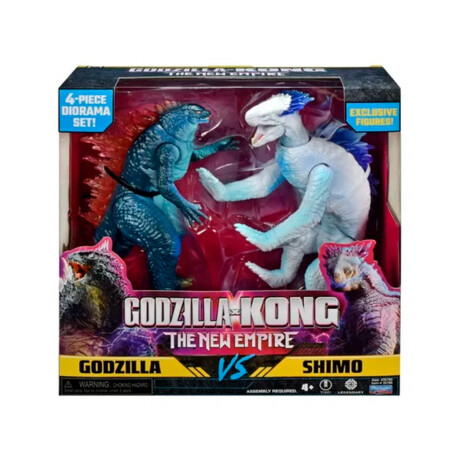 Set Figuras Godzilla Vs Shimo 15 cm 001