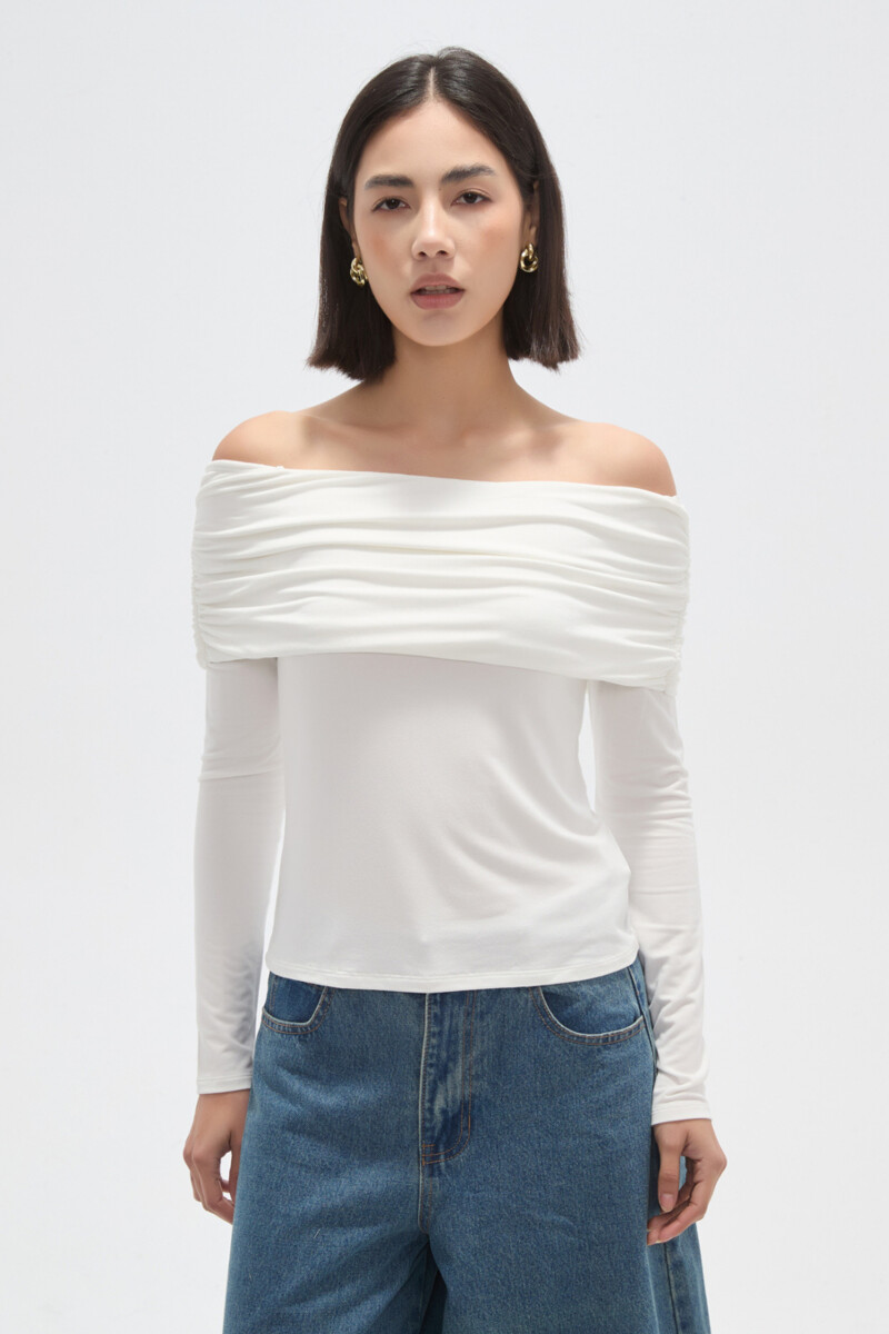 Tops Vorea - Marfil / Off White 