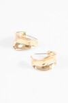 Aros curva texture dorado