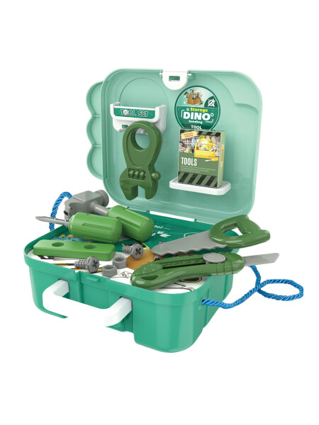 MESA DE HERRAMIENTAS DINO VERDE