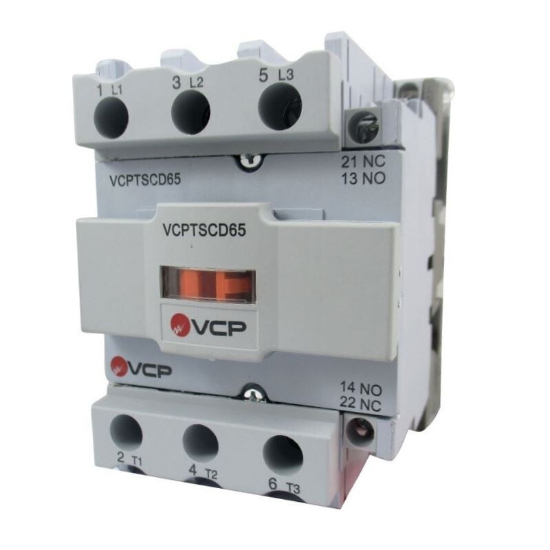 CONTACTOR 65AMP 30KW 1NA-1NC CONTACTOR 65AMP 30KW 1NA-1NC