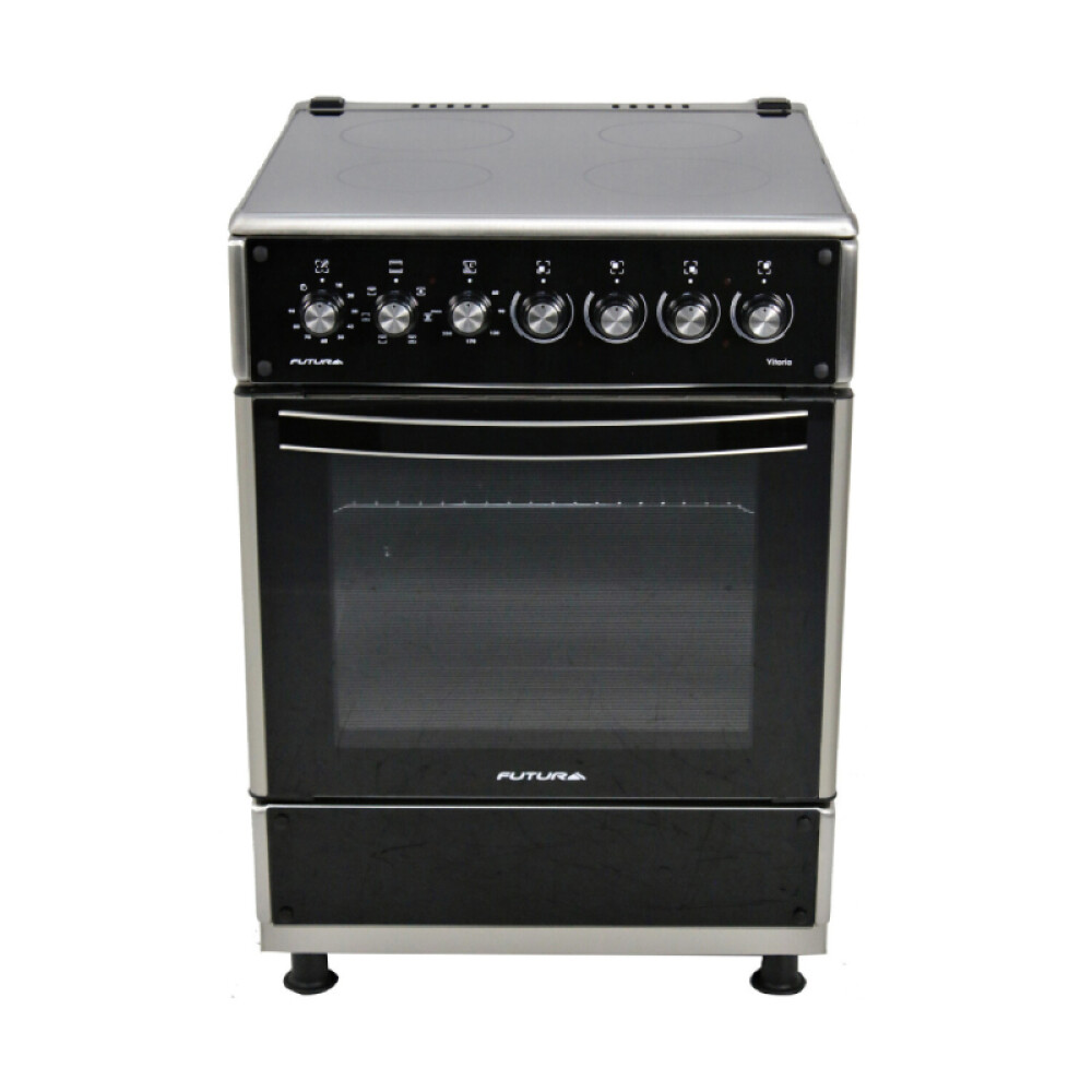 Cocina vitrocerámica FuturaPlus FUT-60VC4G Vitoria negro
