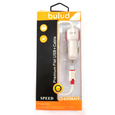 Cargador Bulud 12v 2,4a Tipo C + 1 Usb Cargador Bulud 12v 2,4a Tipo C + 1 Usb