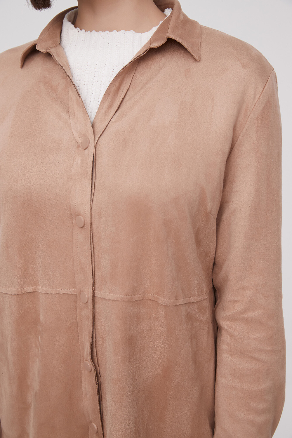 Sobrecamisa Alcalaa Beige