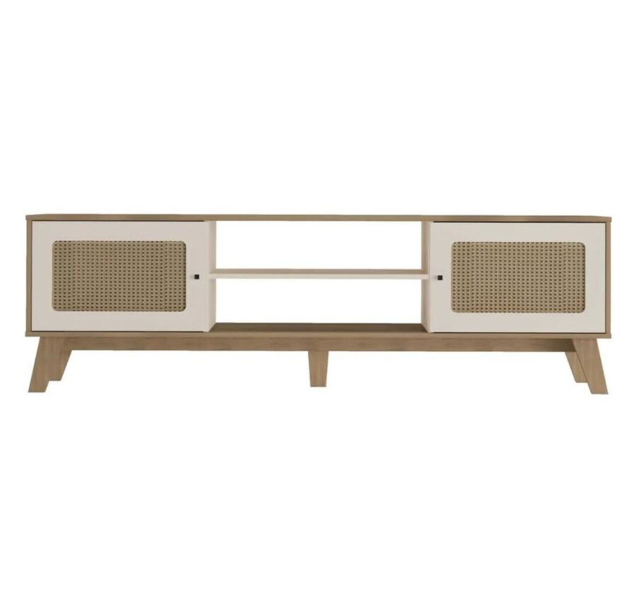Rack de living Mdf Charlotte Nat/off 