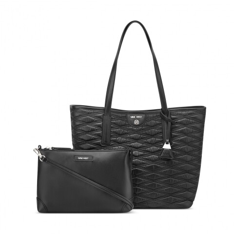 Teagan 2 In 1 Tote Black