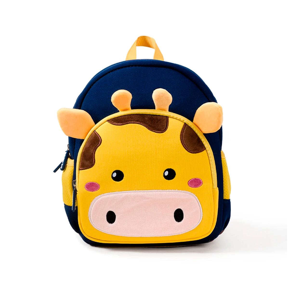 Mochila Infantil Neopreno Brio Niños Niñas Escolares - Jirafa 