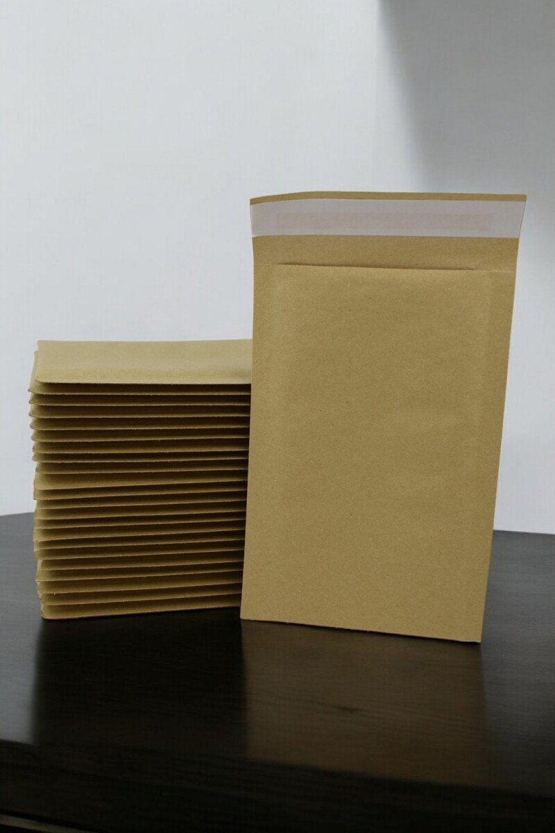 Pack x 200 - sobre burbuja 12x18 cm - MADERA 