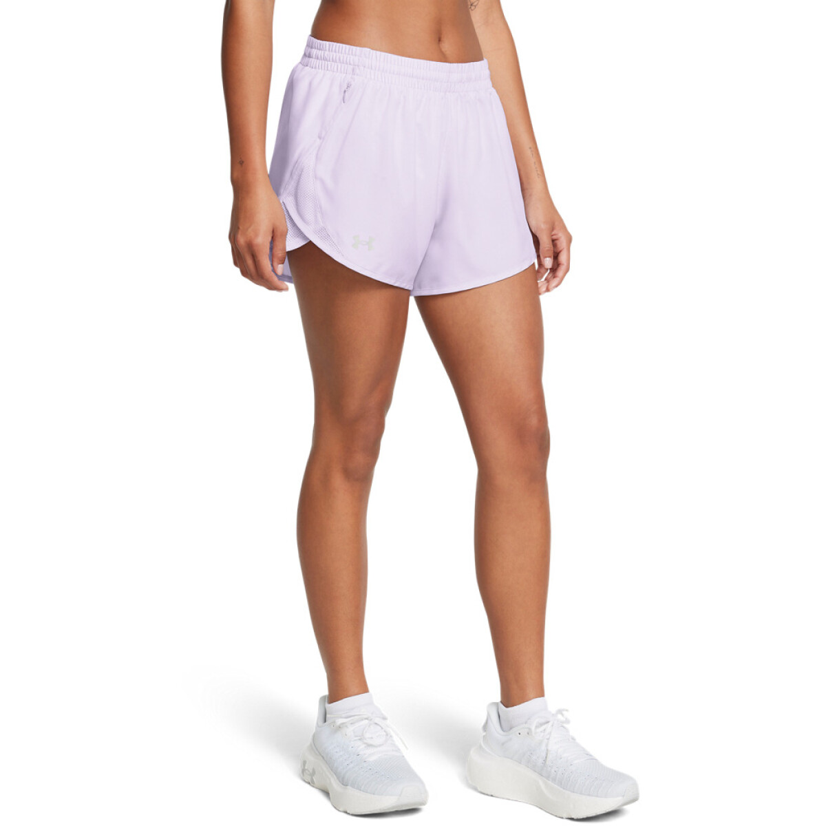 UA Fly By 3'' Shorts-RED - PPL-535 