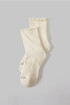 Medias The Ruffle Sock Unisex Bone