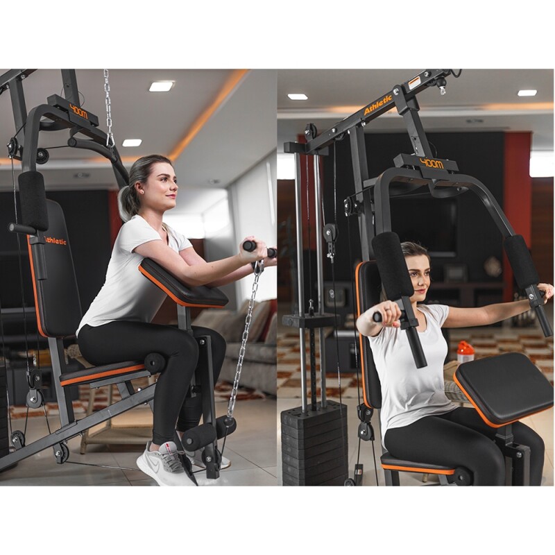 Gimnasio Multifunción Athletic 400M Negro