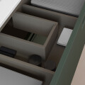 MUEBLE BAÑO ECONIC 80 COLOR VERDE C/ENCIMERA Mueble Baño Econic 80 Color Verde C/encimera