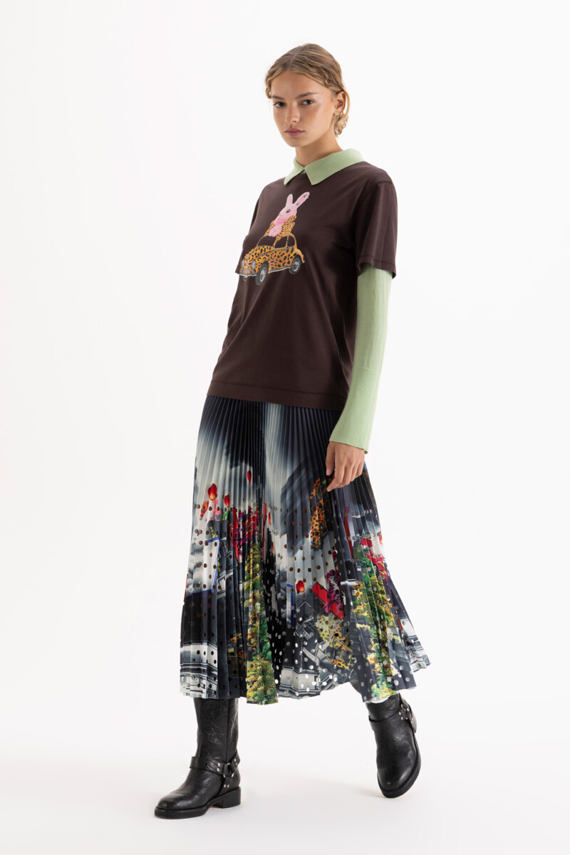 REMERA RABBIT Chocolate