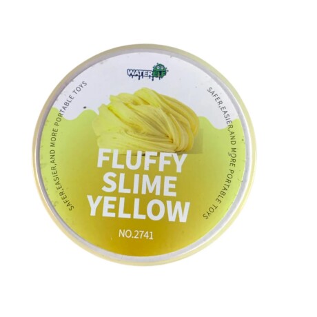 SLIME Baba Esponjosa Amarillo pastel