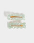Piquitos De resina Set De Piquitos Wavy - Acqua Claro
