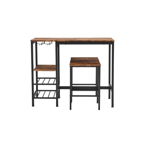 Juego de comedor Harlem 1 mesa y 2 bancos Juego de comedor Harlem 1 mesa y 2 bancos