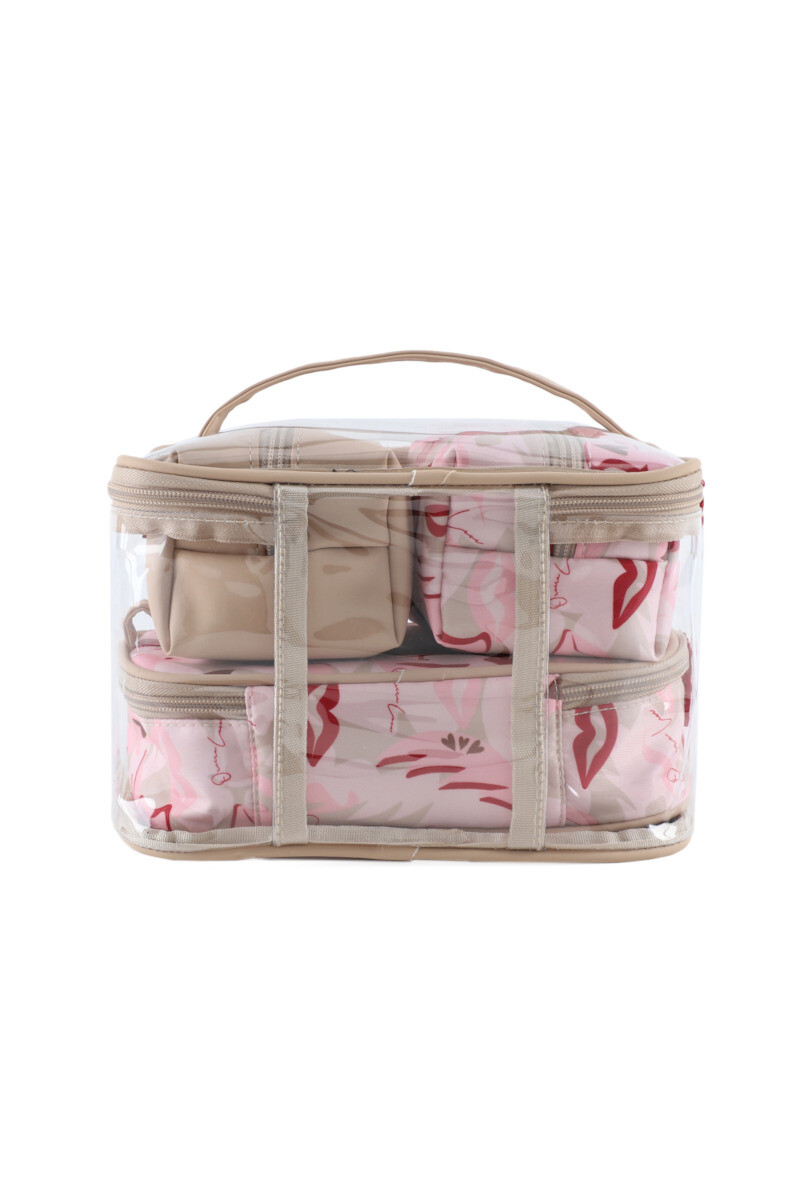 Set Necessaire Oreiro Beige