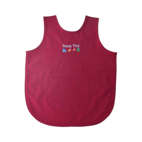 Delantal rojo Teeny Tiny Pre School
