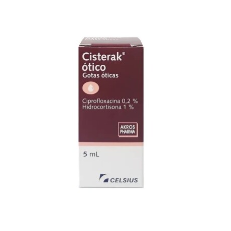 Cisterak ótico 5 ml Cisterak ótico 5 ml