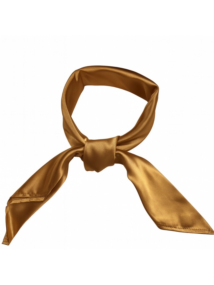 Pañuelos de seda - Dorado 