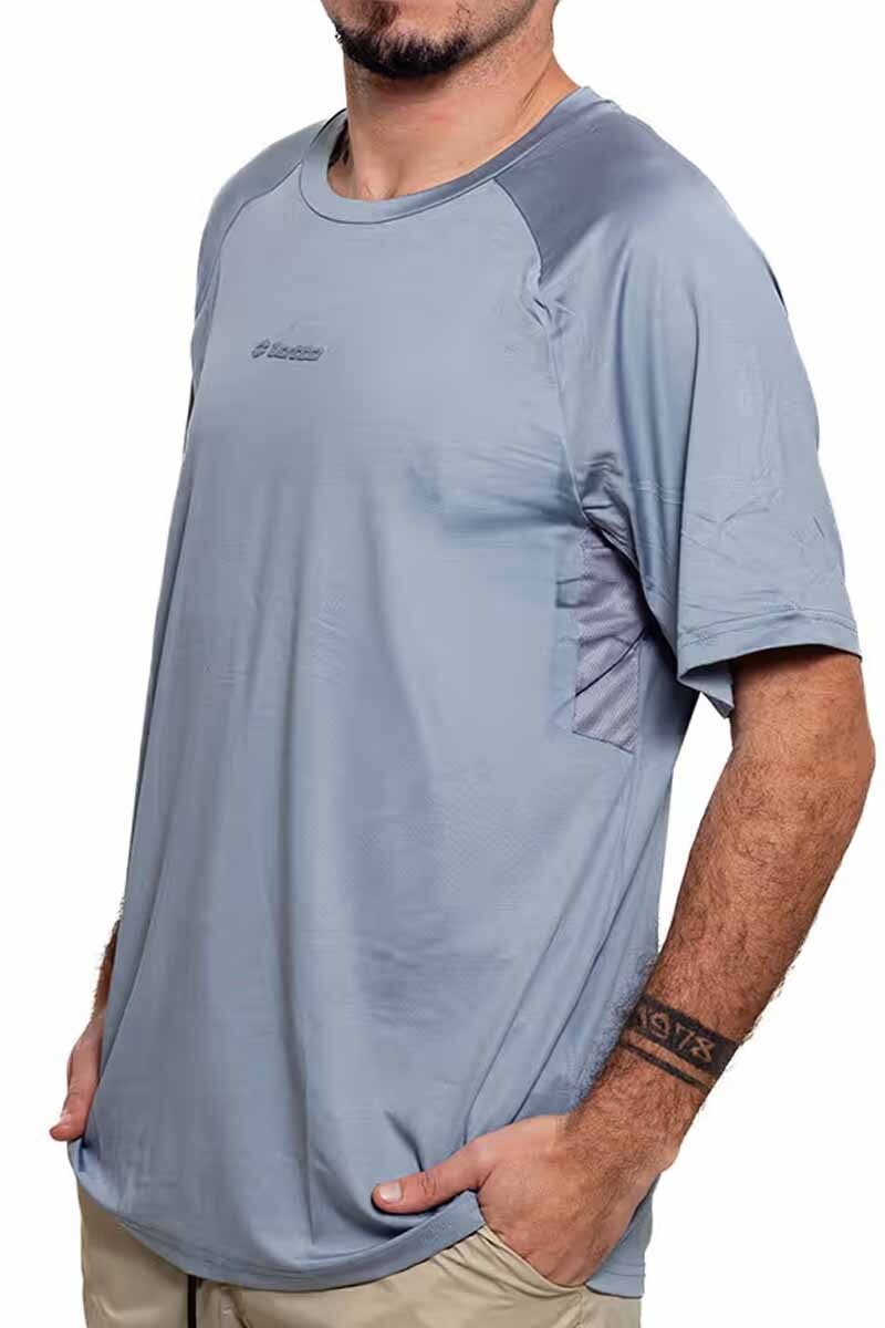 REMERA LOTTO LOR-NERO 