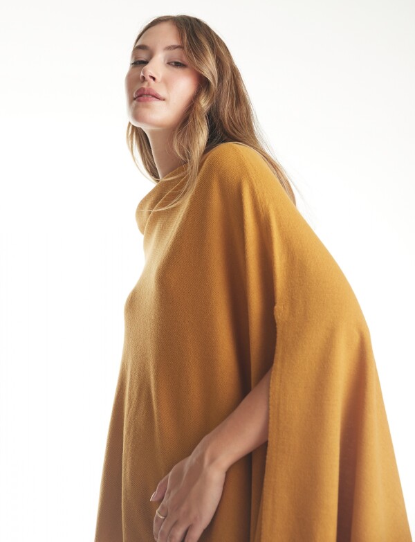 Poncho Colors MOSTAZA