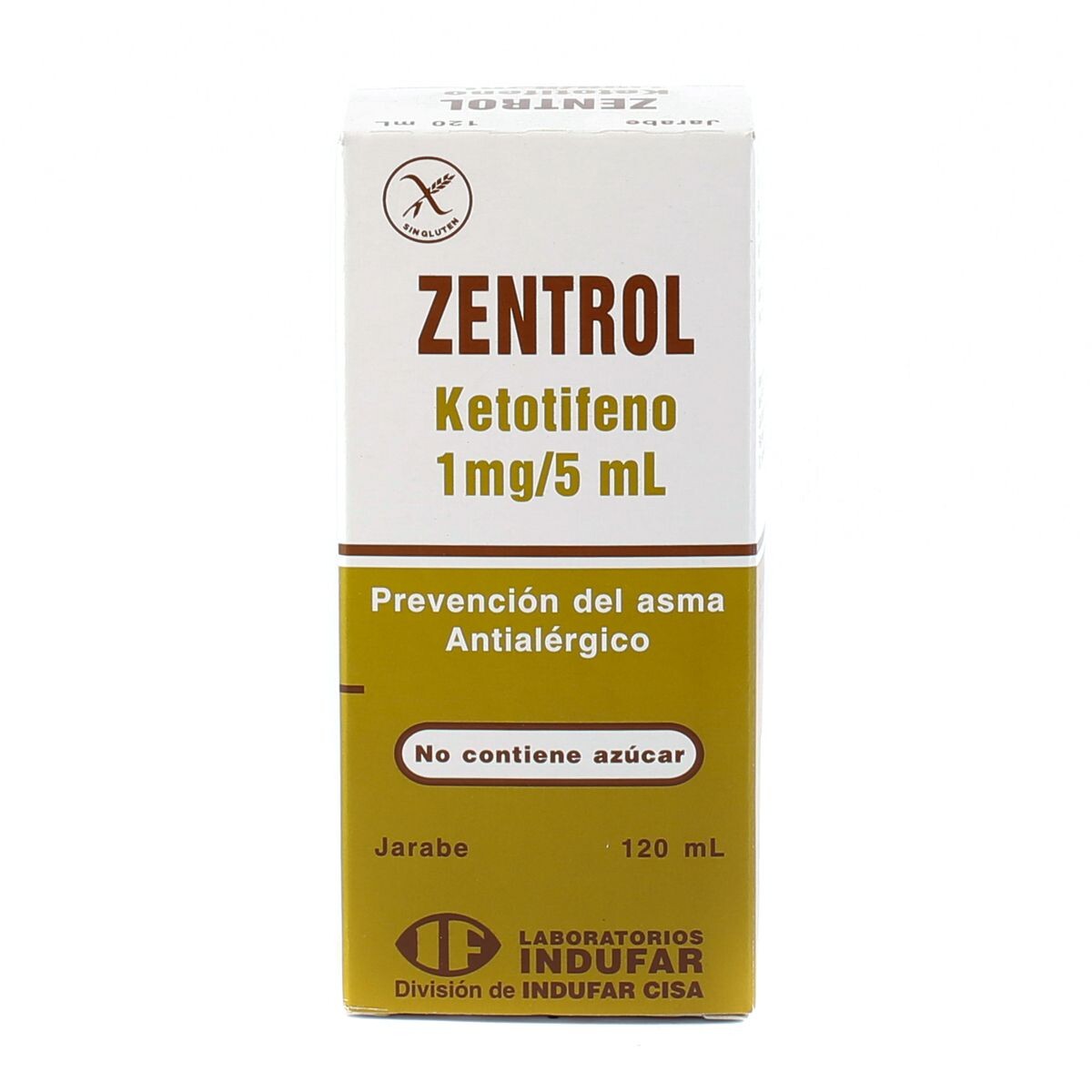 ZENTROL JARABE FRASCO X 120 ML. 