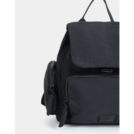Mochila Puffy Negro Negro