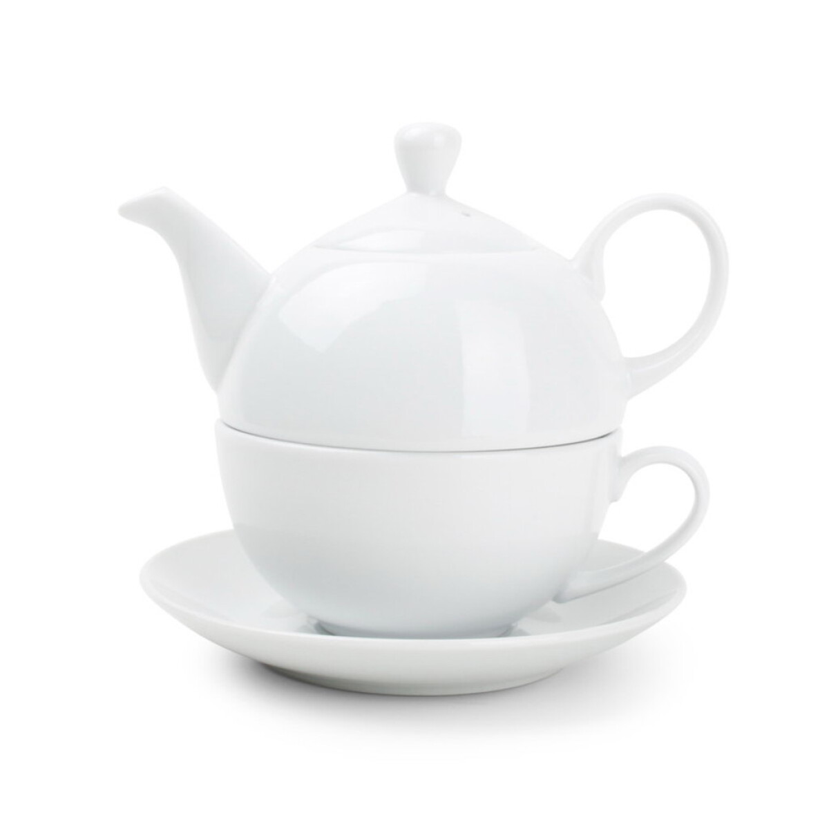 TEA FOR ONE 500ML/D15CM CERAMICA BLANCO 