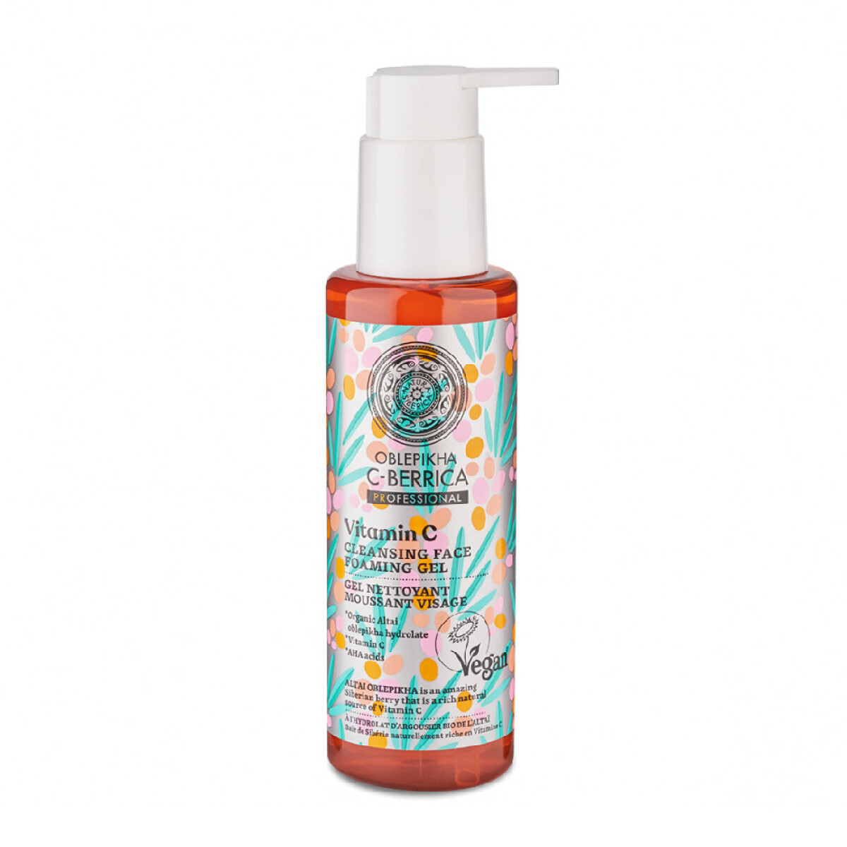 Natura Siberica Berrica Gel-Espuma de Limpieza Facial 145ml. 