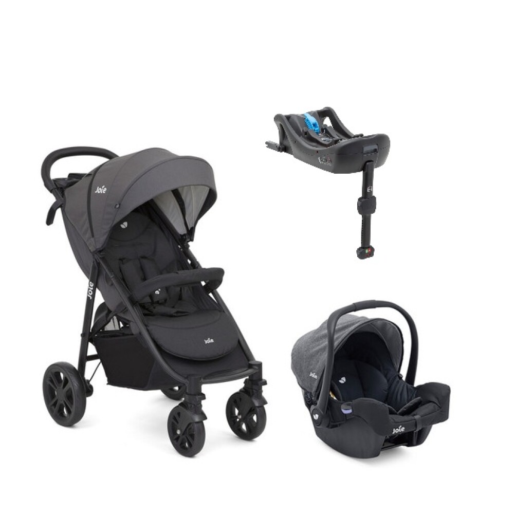 Travel System Litetrax 4 Coal JOIE c base ISOFIX Travel System Litetrax 4 Coal JOIE c base ISOFIX