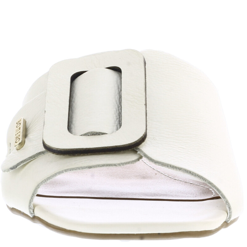 Zuecos de Mujer Bottero c/hebilla Blanco Hueso