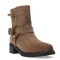 Botas de Mujer Miss Carol HILE de cuero Beige