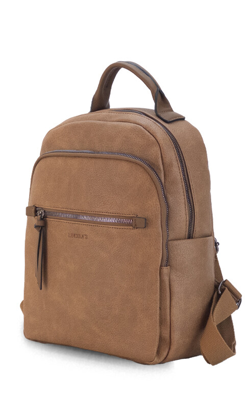 MOCHILA MENORCA ALMENDRA
