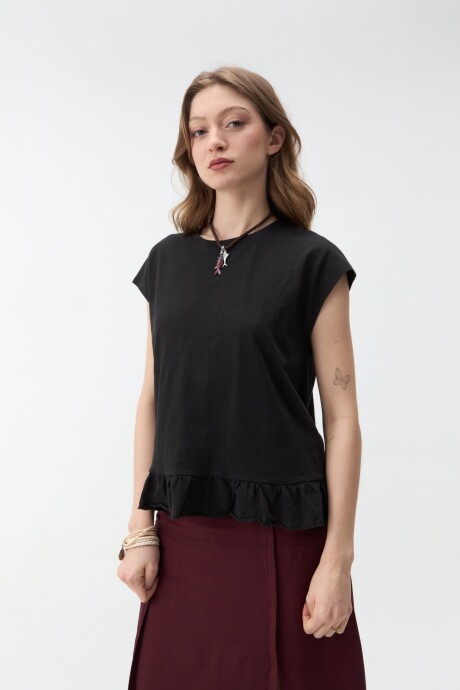 REMERA GIA Negro