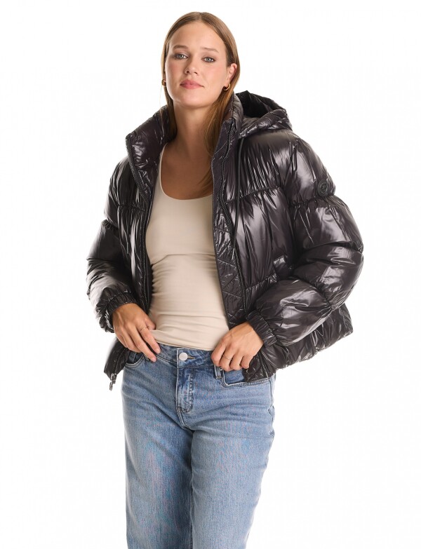 Campera Abrigo NEGRO