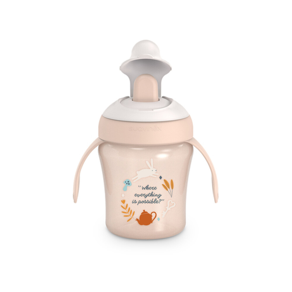 Vaso Learing Cup Suavinex Rosa Claro