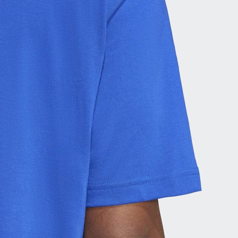 Remera Adidas Essentials Logo Grande Azul