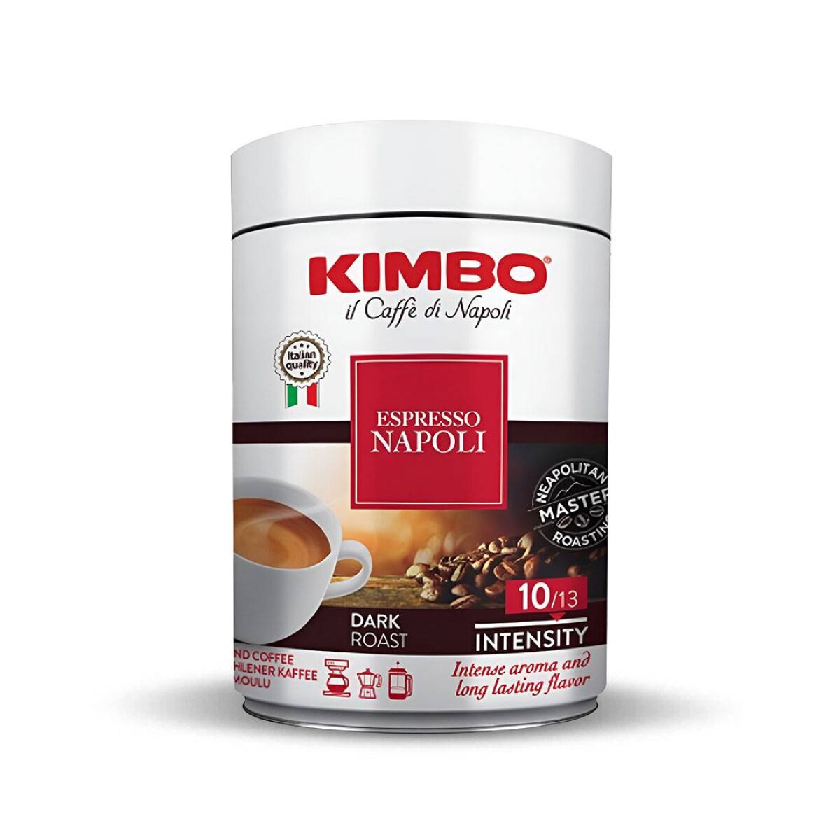 Cafe Expresso Molido Kimbo Lata - 250 Grs 