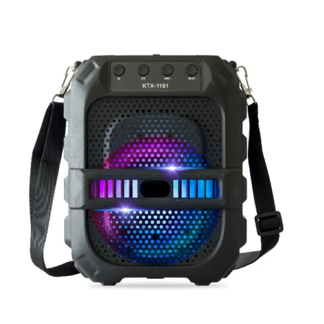 PARLANTE PORTÁTIL BLUETOOTH CUBO CON LUCES INCORPORADAS PARLANTE PORTÁTIL BLUETOOTH CUBO CON LUCES INCORPORADAS