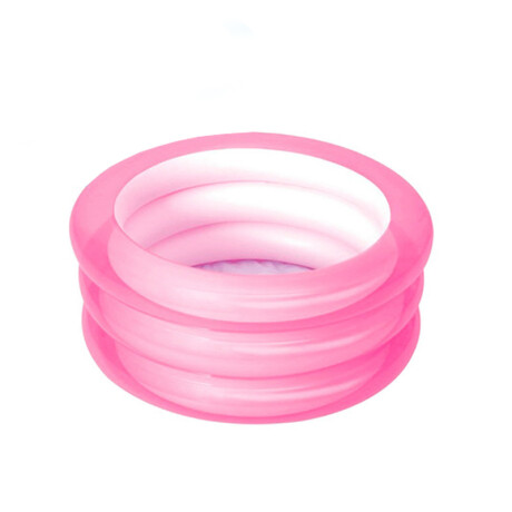 Piscina Inflable Tres Aros Rosa